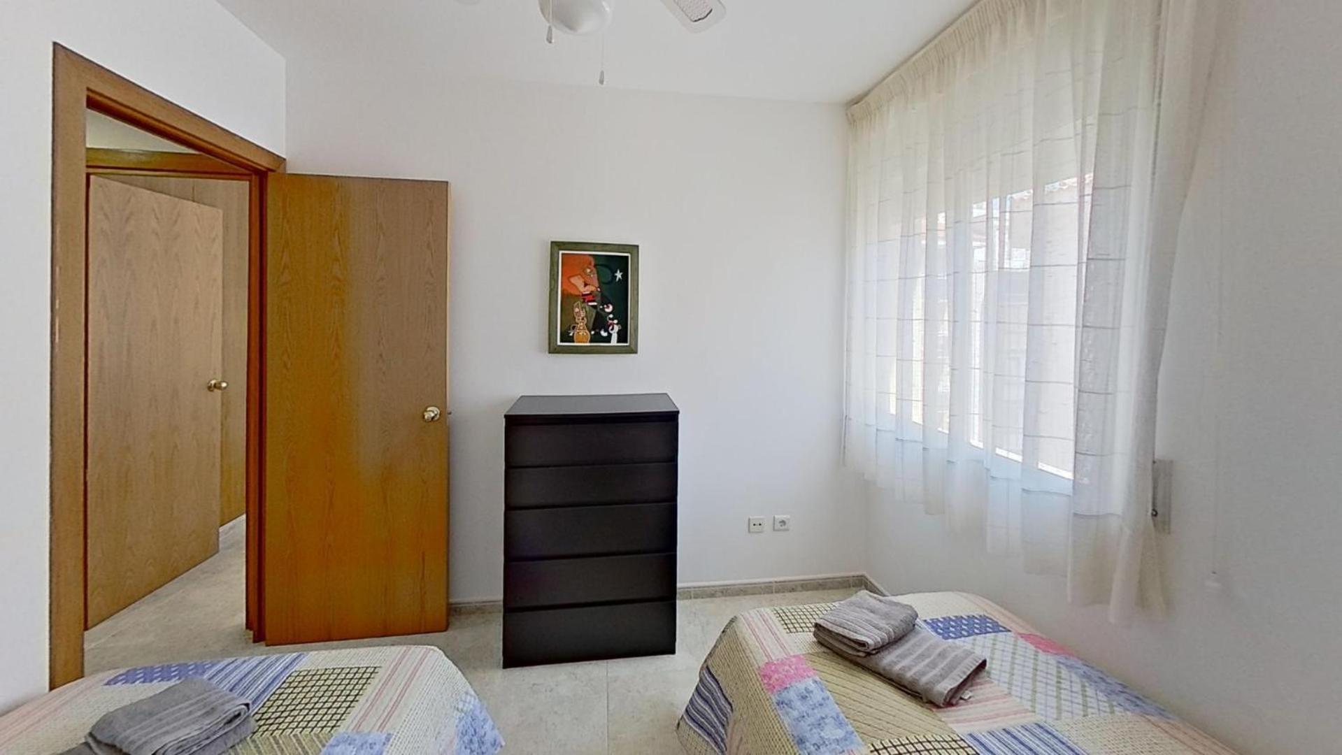 Apartamento Vistas Al Mar, Segunda Linea 3 Habitaciones Sant Carles De La Rapita Exterior photo