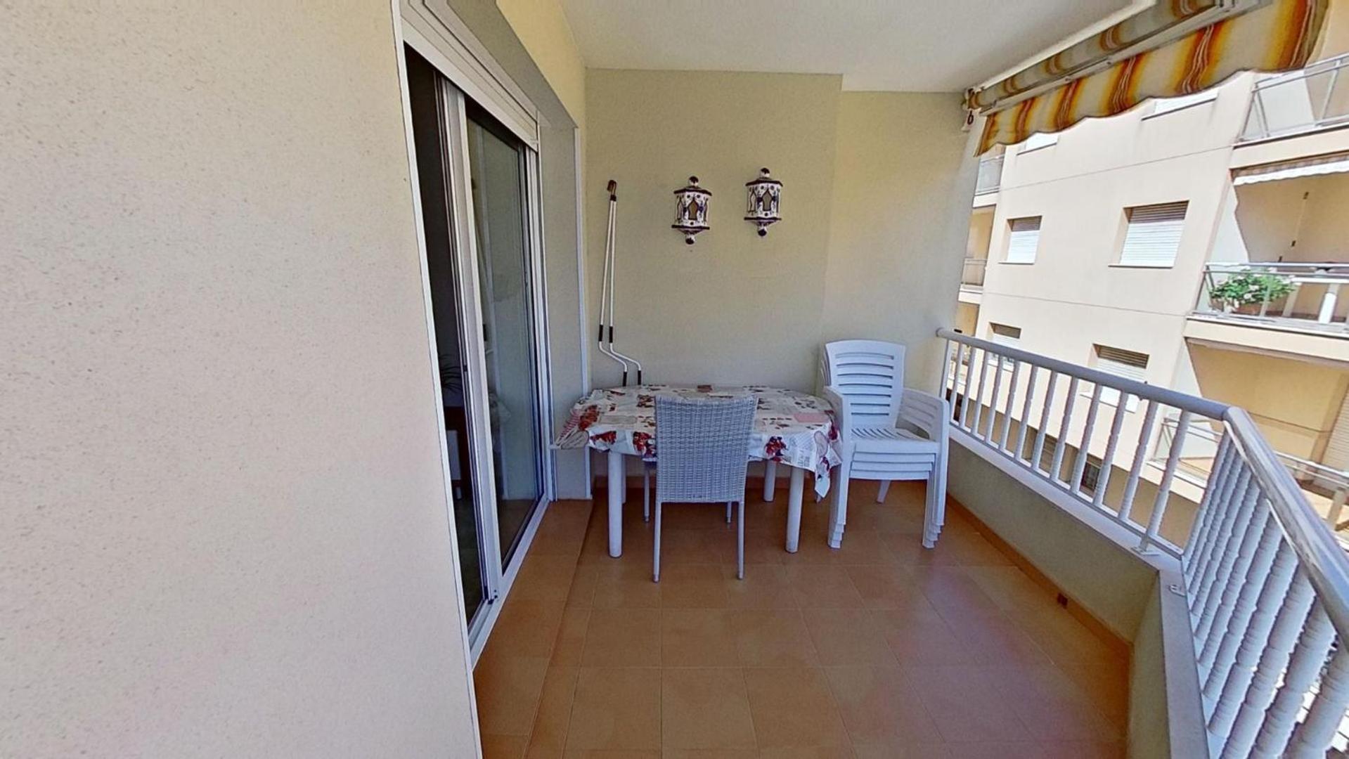 Apartamento Vistas Al Mar, Segunda Linea 3 Habitaciones Sant Carles De La Rapita Exterior photo