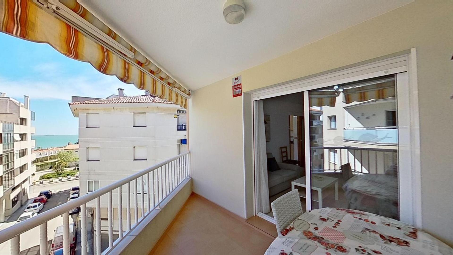 Apartamento Vistas Al Mar, Segunda Linea 3 Habitaciones Sant Carles De La Rapita Exterior photo